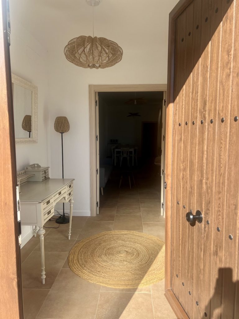 Entrada casa rural Prado Alegre
